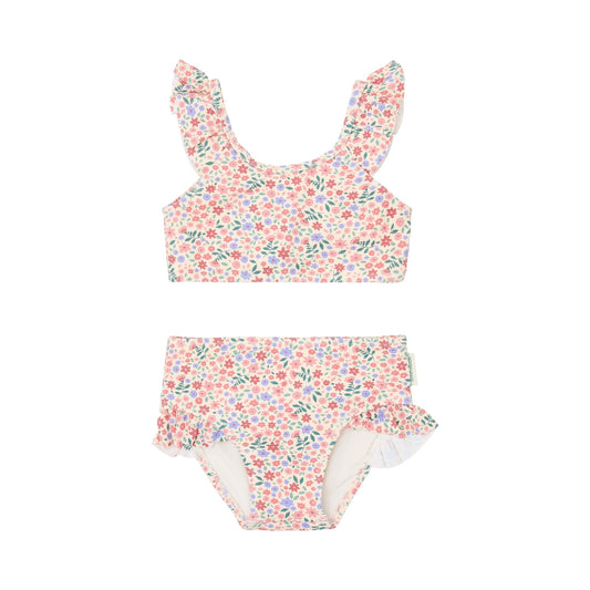 Biquíni com folhos Dreamy Flowerfield - Little Dutch