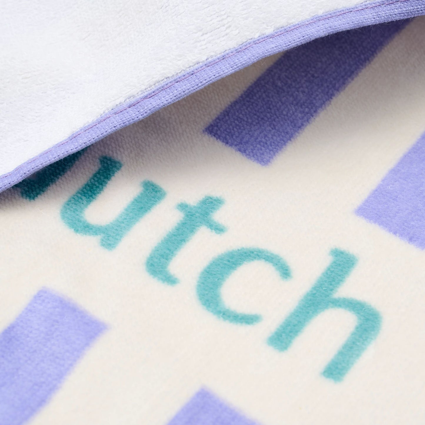 Toalha de praia Dreamy Purple Stripe - Little Dutch