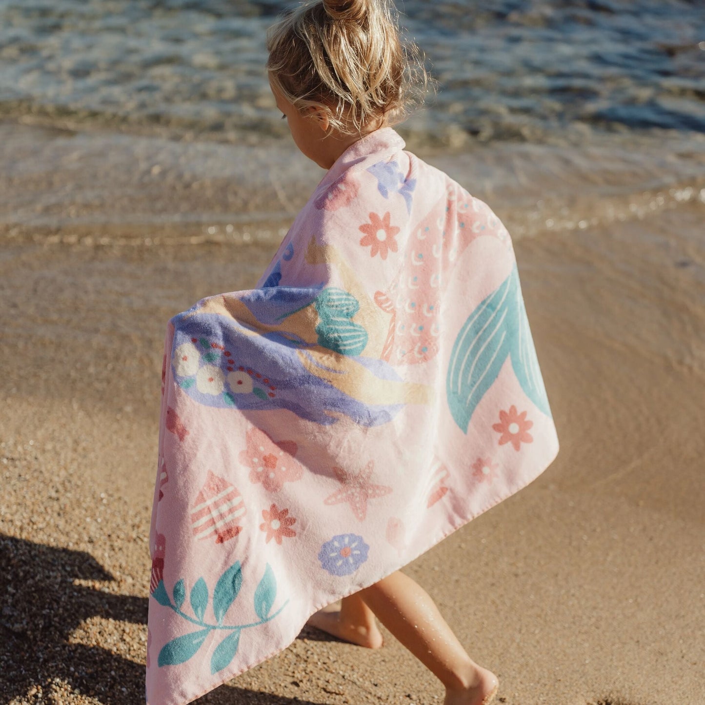 Toalha de praia Dreamy Mermaid Multicolour - Little Dutch