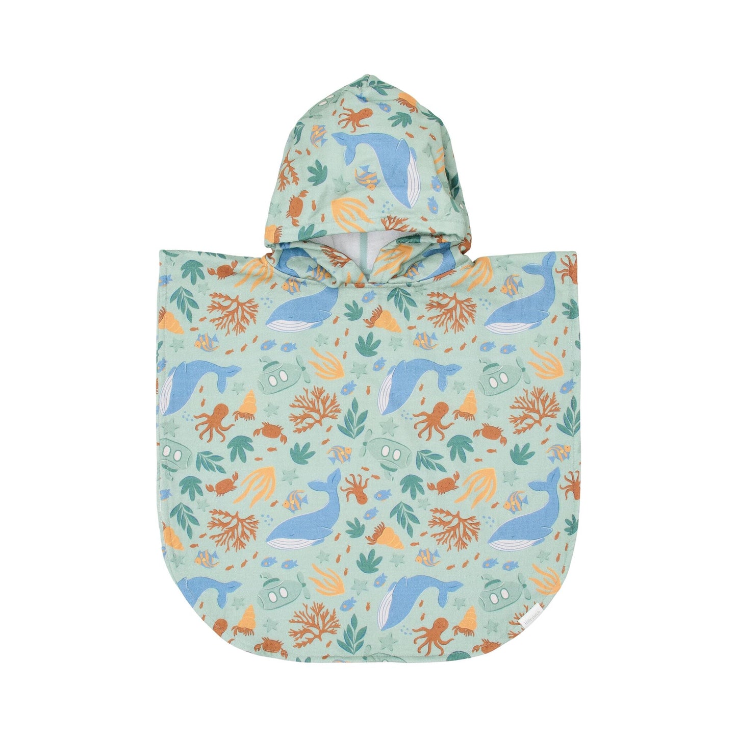 Poncho de praia Ocean World Multicolour - Little Dutch