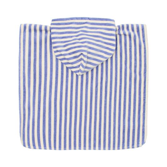 Poncho de praia Dreamy Purple Stripe - Little Dutch
