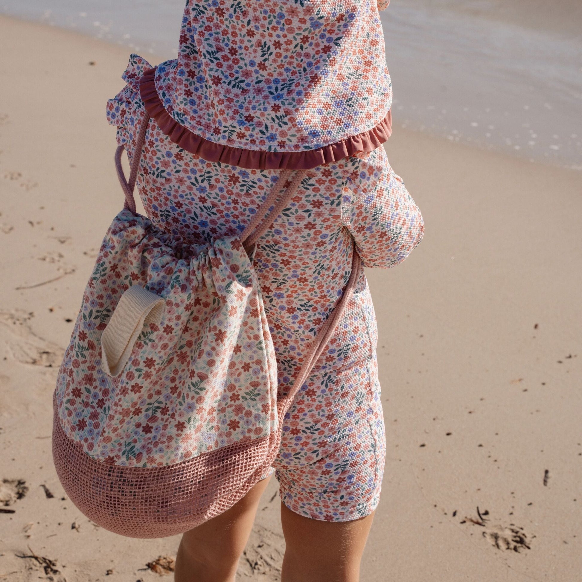 Saco de praia Dreamy Flowerfield - Little Dutch