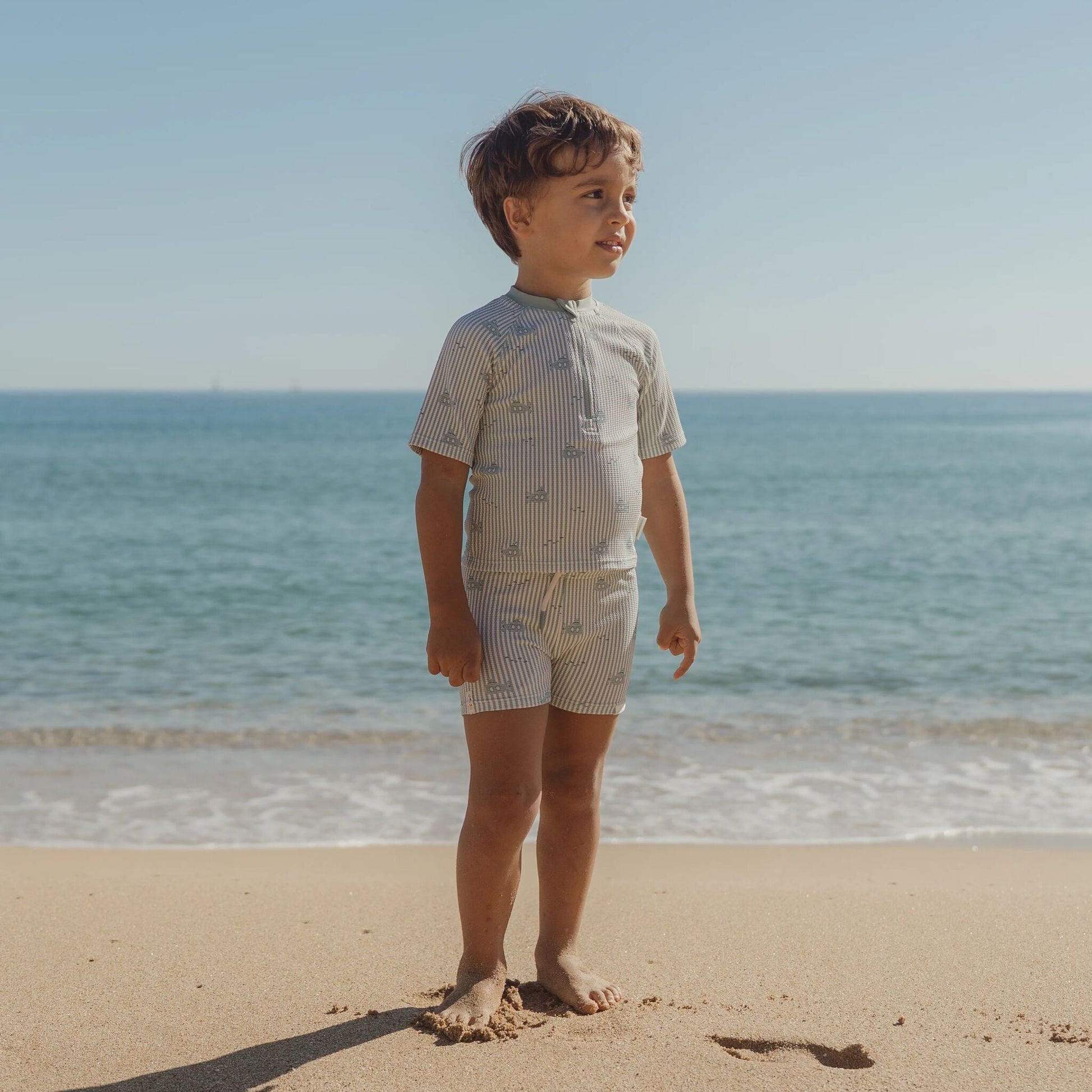 Freeplay Camisola de banho de manga curta com calções Ocean Adventure 86/92