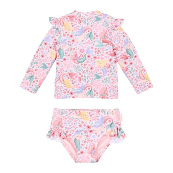 Freeplay Camisola de banho de manga comprida com parte de baixo Dreamy Mermaid 74/80