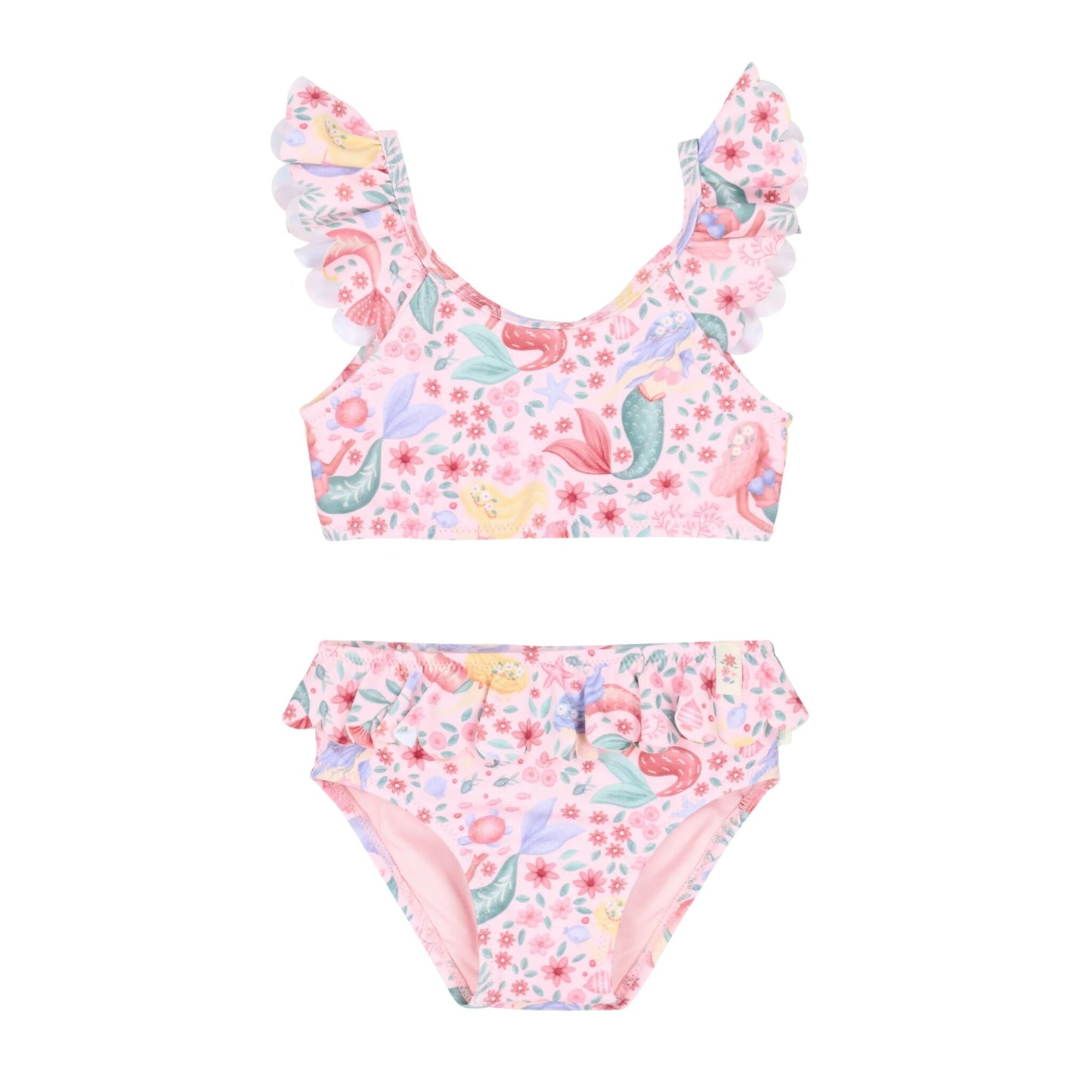 Biquíni com folhos Dreamy Mermaid - Little Dutch