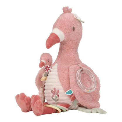 Peluche de Atividades Flamingo Rosa