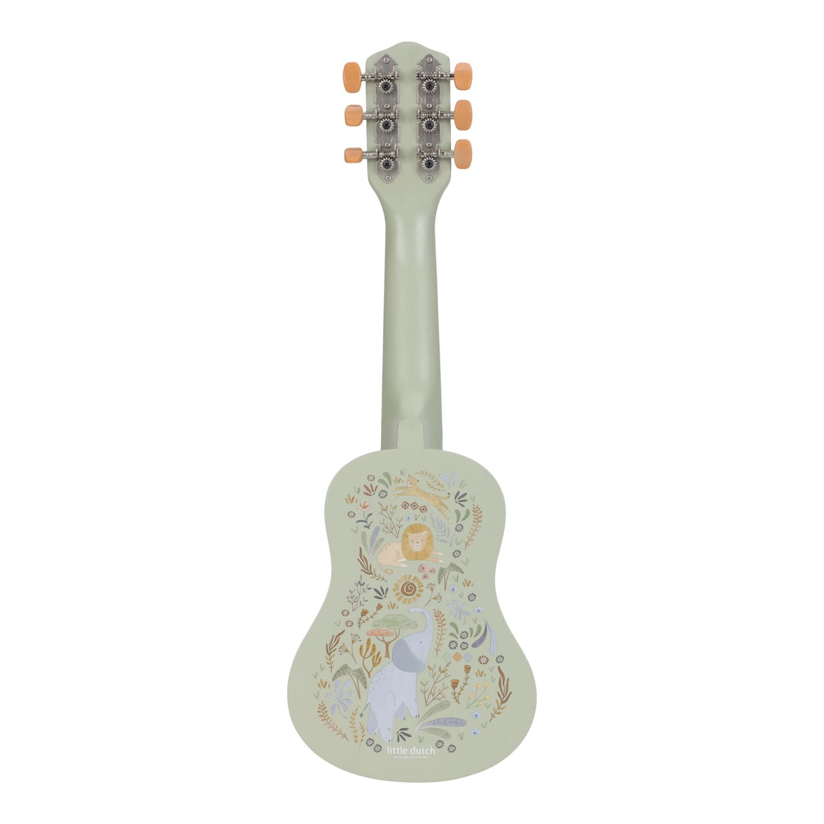 Guitarra em Madeira Verde - Safari Friends | Little Dutch