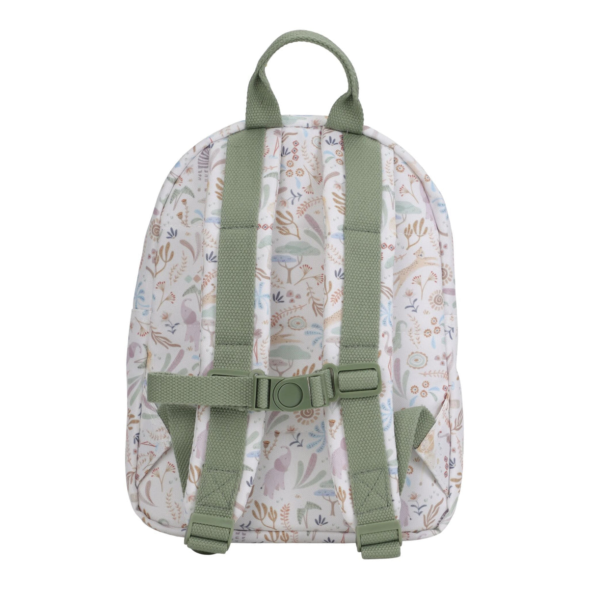 Mochila 29 cm Branca - Safari Friends | Little Dutch