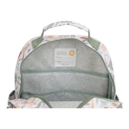 Mochila 35 cm Branca - Safari Friends | Little Dutch