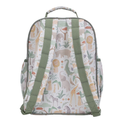 Mochila 35 cm Branca - Safari Friends | Little Dutch