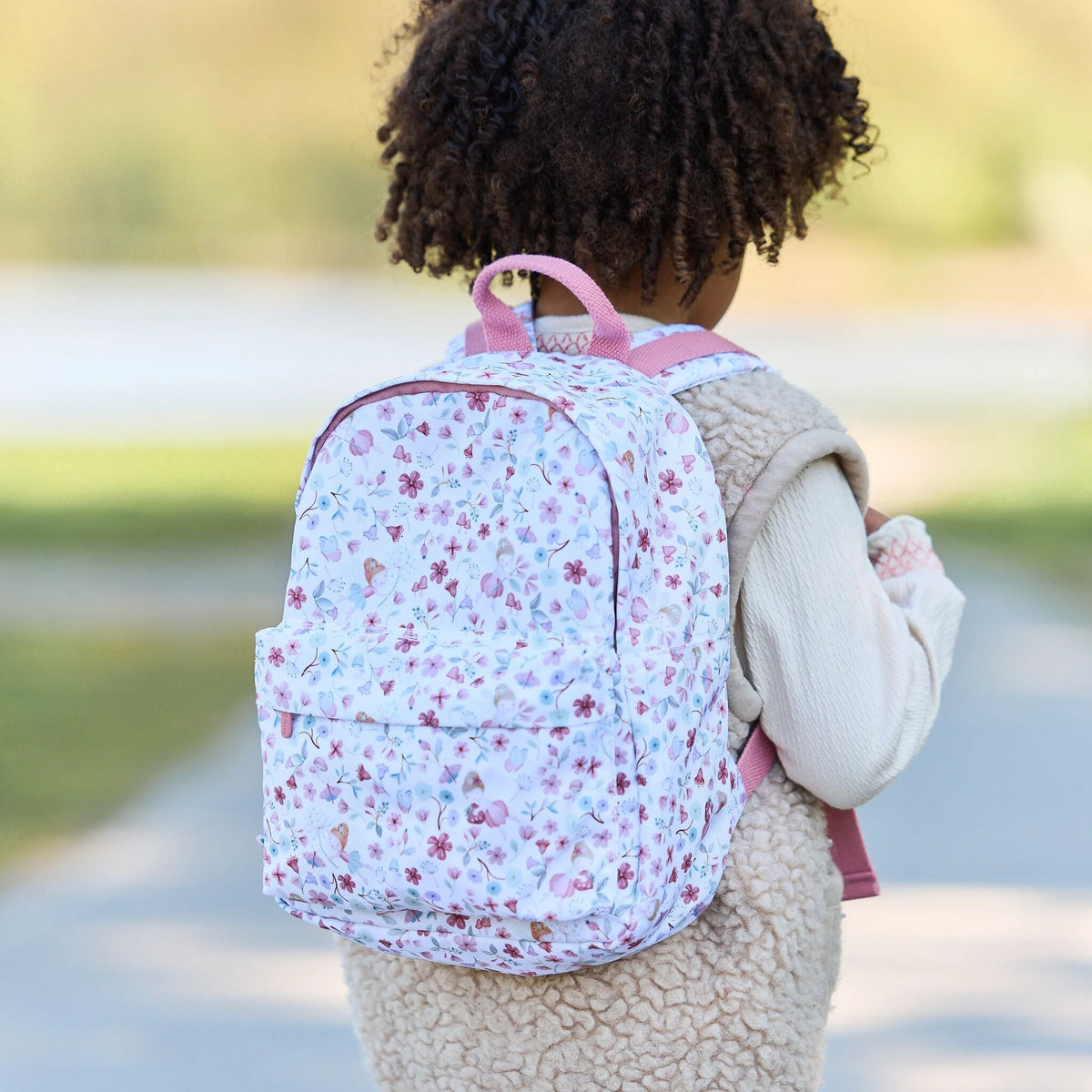 Mochila 29 cm Rosa Fairies | Little Dutch