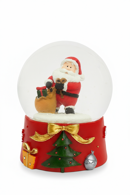 Globo de Água - Pai Natal c/ Saco | 8 cm