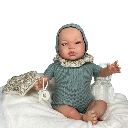 Étui reborn premium Sandra Green