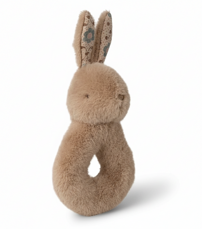 Rabbit and Bell Set - Light Peach