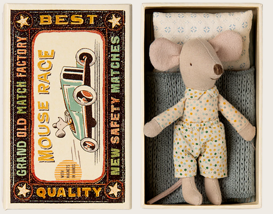 Little Brother Mouse in a Matchbox | 11cm