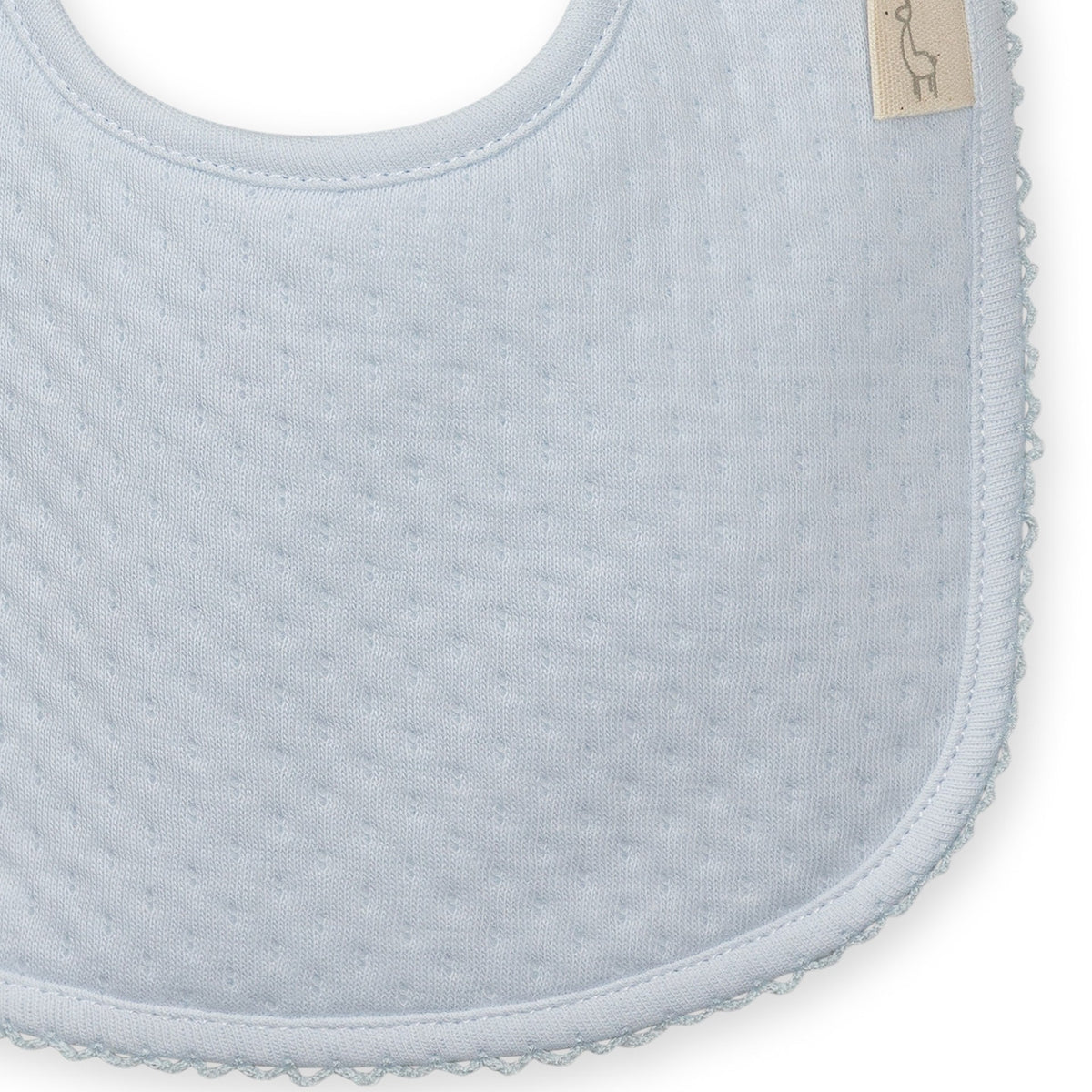 Babete Jacquard Azul Baby Gi imagem 2