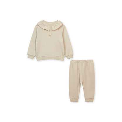 Fato de Treino Fairy Taupe Baby Gi