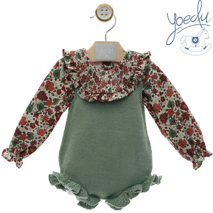 Conjunto bebe ranita "Familia CRETONA"