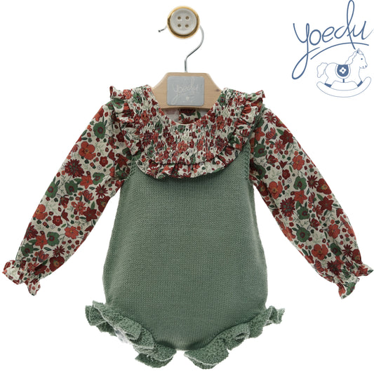 Conjunto bebe ranita "Familia CRETONA"