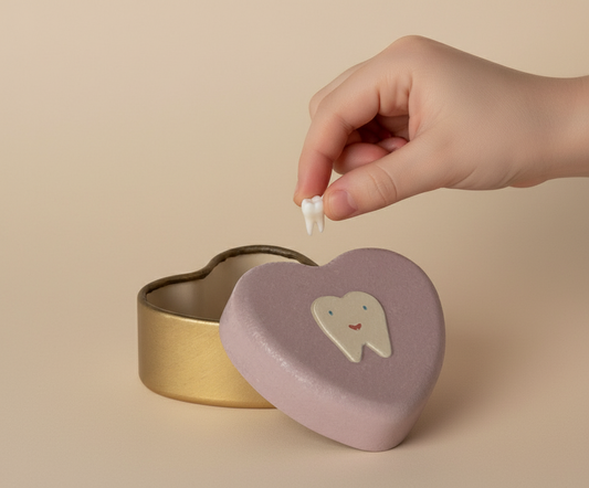 Small Tooth Box - Bluish Pink
