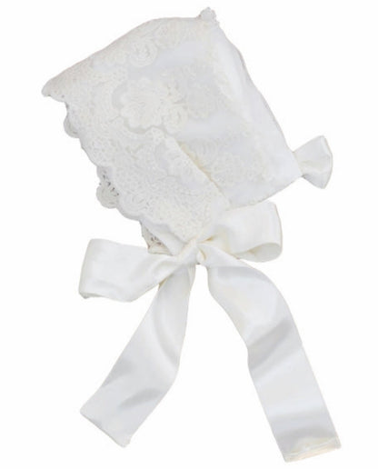 Casquette Amaya en tulle brodé