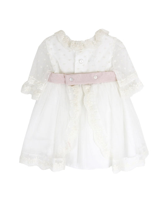 Amaya dress with 3/4 sleeves.