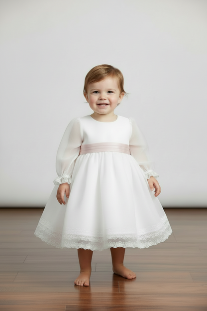 Vestido Bebé em Organza