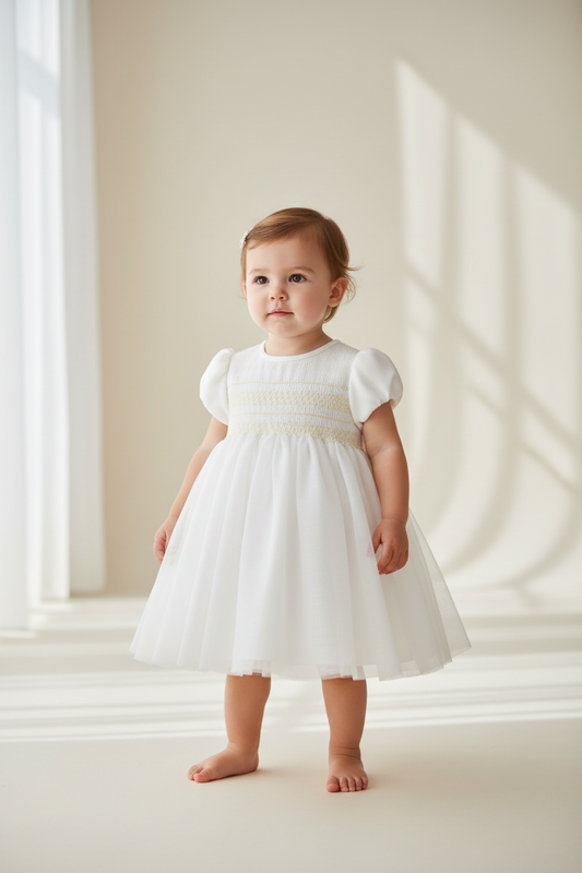 Vestido amaya c/bordado à mão