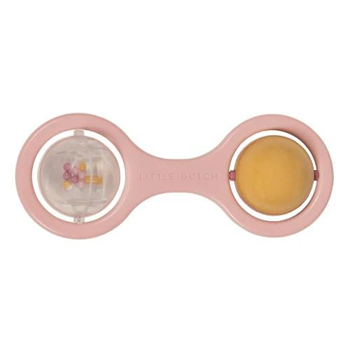 Ball-Shaped Rattle - Pink