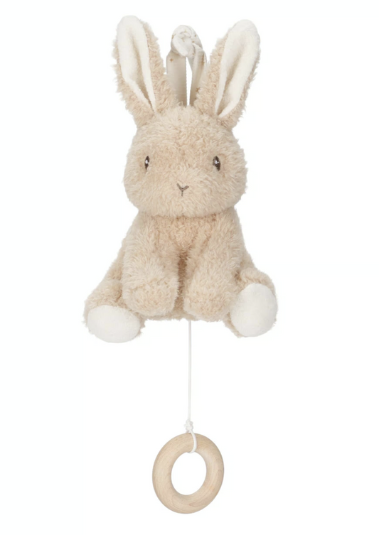 Boîte à musique Lapin - Beige - Baby Bunny