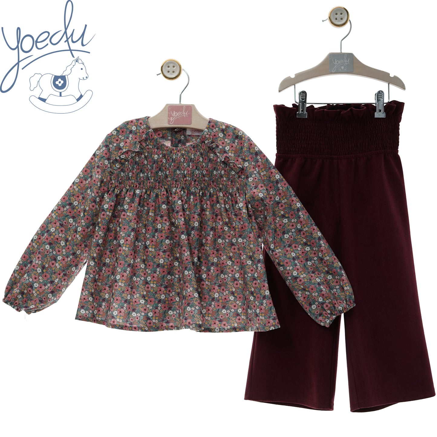 Conjunto Infantil menina "Familia CACHEMIRA"