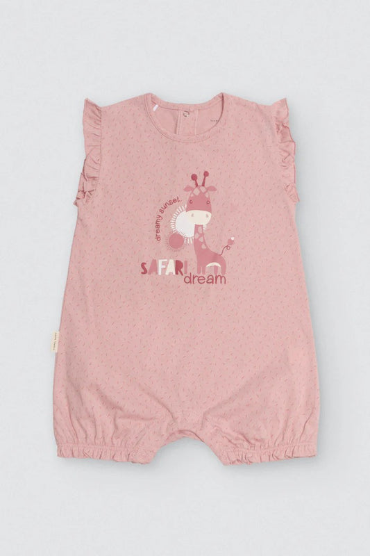 Sleeveless girl's jumpsuit