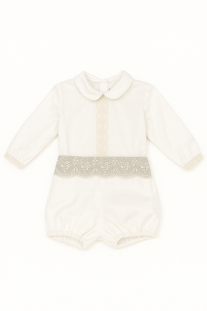 Conjunto Menino Bege/Verde