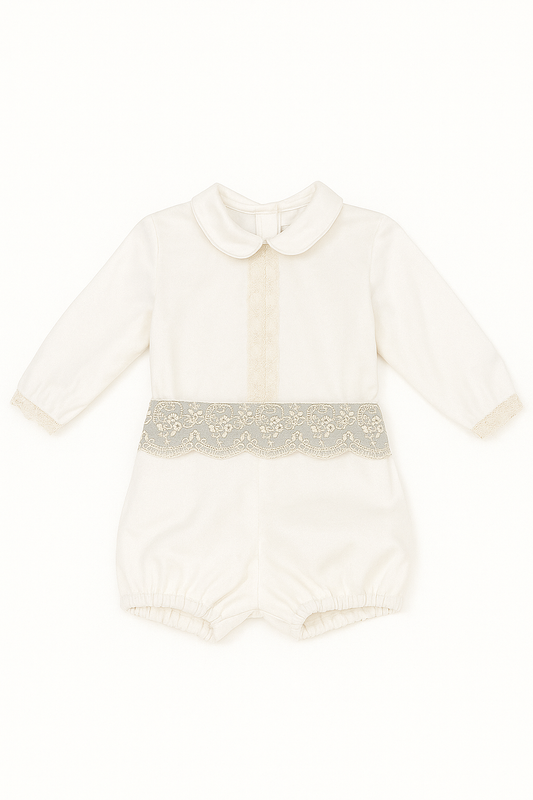 Conjunto Menino Bege/Verde