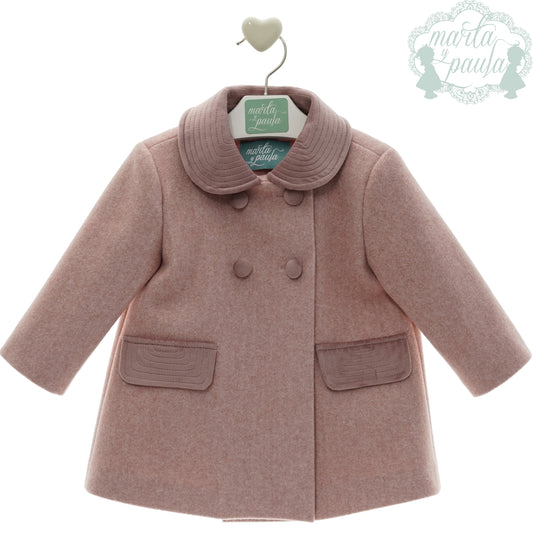 Casaco Clássico Rosa Antigo