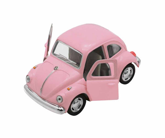 Classic Pink Beetle Toy Car