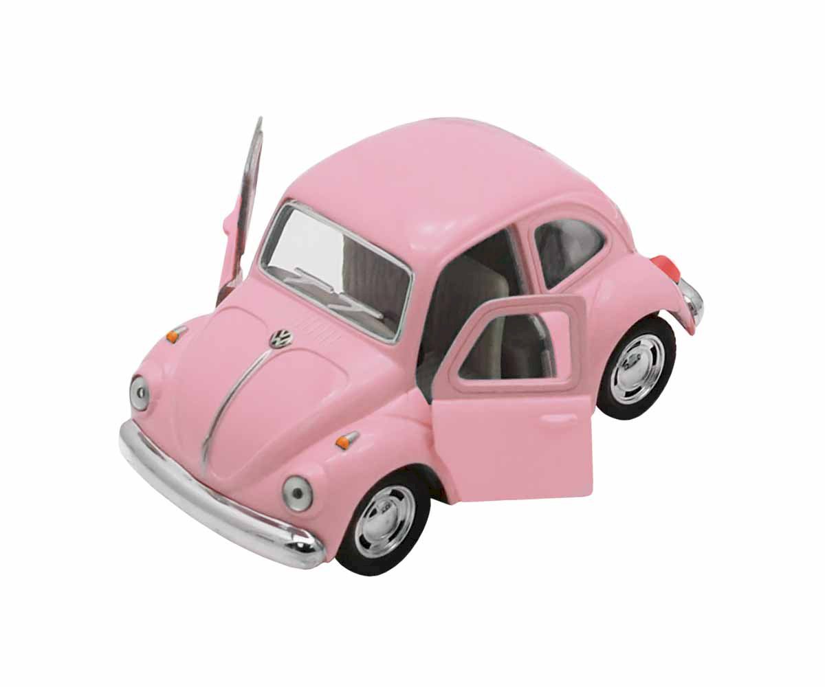 Auto Brinquedo Classical Beetle Rosa