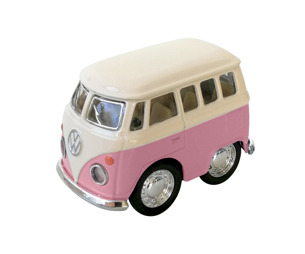 Pink Volkswagen Mini Van