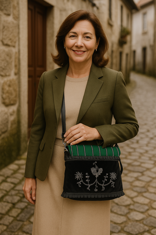 Valise avec verre