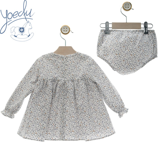 Vestido c/tapa fraldas "Familia SEDA"