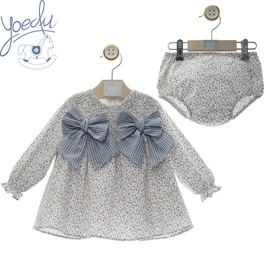 Vestido c/tapa fraldas "Familia SEDA"
