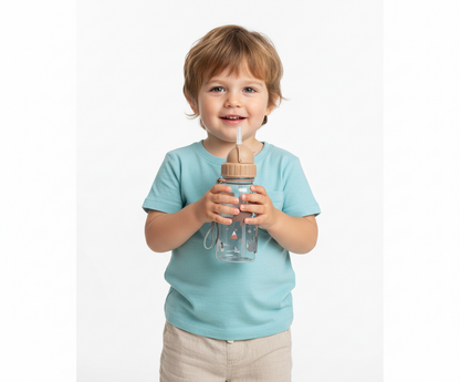 Dinos World plastic bottle