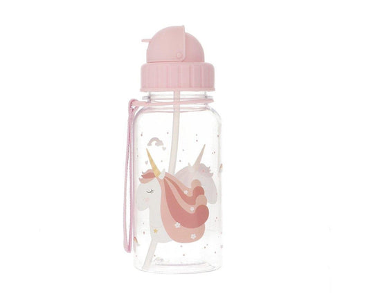Bouteille en plastique pour enfants Licorne magique