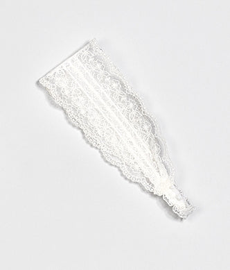 Ruban de dentelle de baptême Amaya