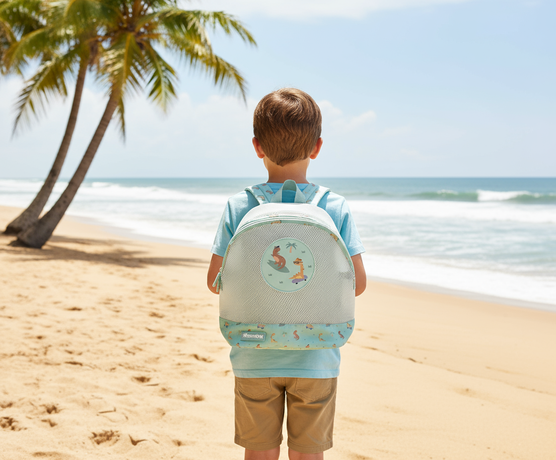 Sac à dos anti-sable Cool Dinos pour enfants
