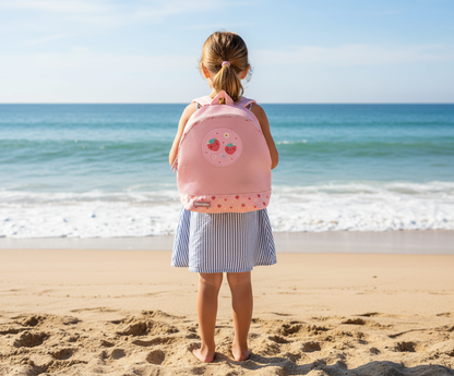 Anti-sand Children's Backpack - Strawberries