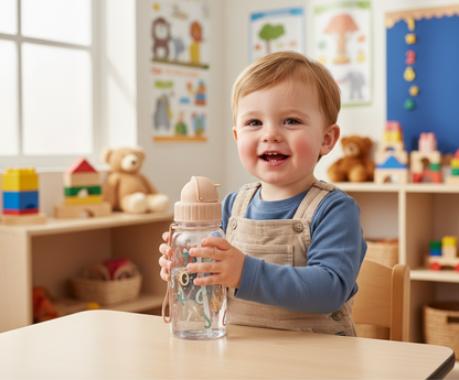 Funny Letters Plastic Bottle