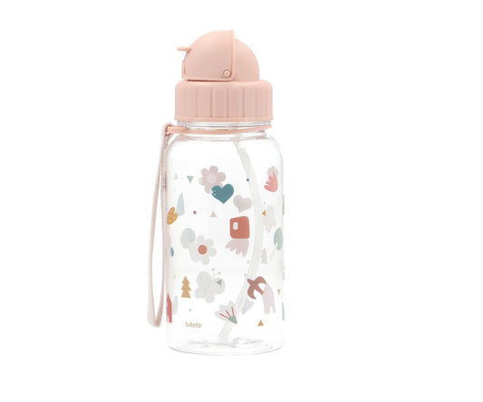 Bouteille en plastique Nature géométrique