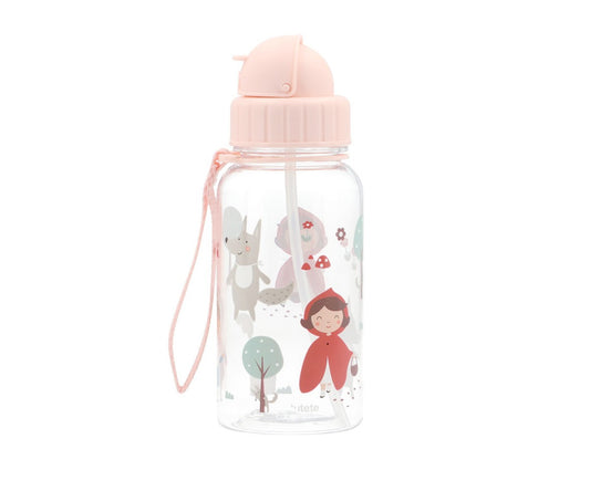 Little Red Plastic Bottle
