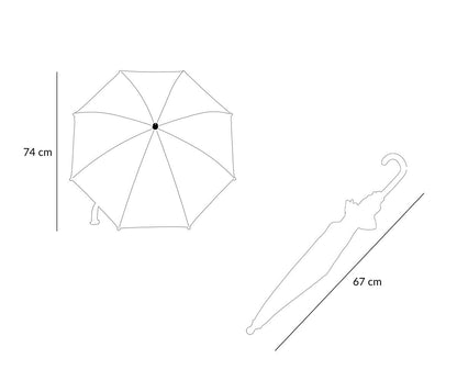 Parapluie transparent City Cars